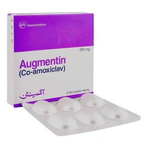 Augmentin 250mg Tablets (6 Tablets) - Buy Online in Pakistan at derma.pk