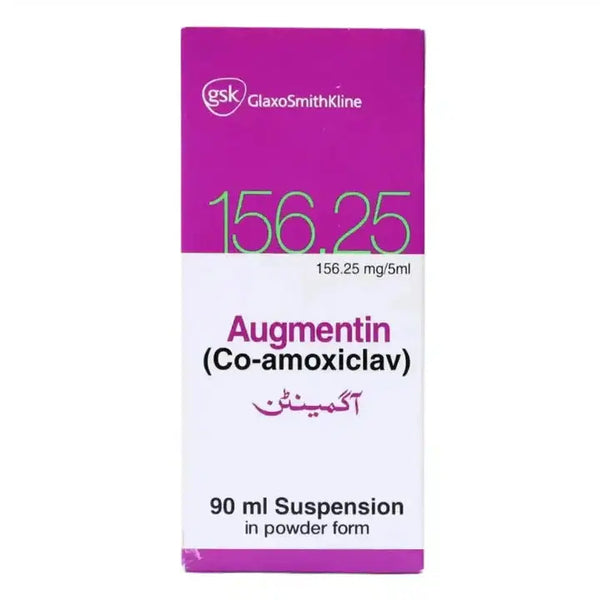Augmentin 90ml Suspension 156.25mg/5ml