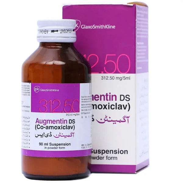 Augmentin DS 90ml Suspension 312.50mg/5ml