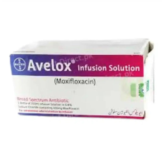 Avelox IV Infusion 400mg/250ml (Bayer) - Buy Online at derma.pk