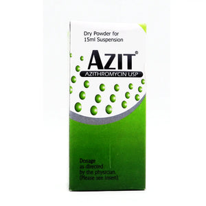 Azit 15ml Syrup – Azithromycin 200mg/5ml Antibiotic Suspension