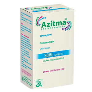 Azitma 30ml Oral Suspension 200mg/5ml (Azithromycin) - Sami Pharma | derma.pk
