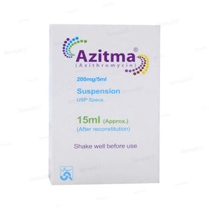 Azitma 30ml Oral Suspension 200mg/5ml – Treat Bacterial Infections