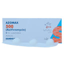 Azomax 500mg Capsules (6 Capsules) - Treat Bacterial Infections - derma.pk photo 1