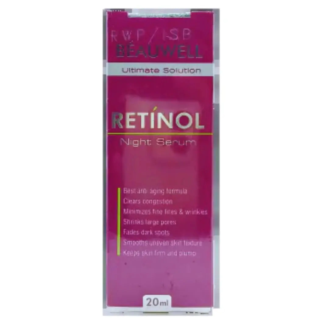 Beauwell Retinol Serum dropper — collagen-boosting wrinkle-reducing treatment