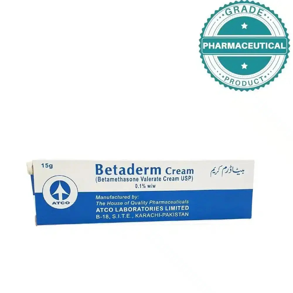 Betaderm Cream 15g - For Skin Irritation & Itching | derma.pk