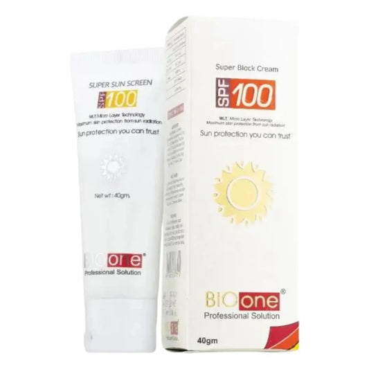 Bio One SPF 100 Sunblock | Maximum Protection for Sensitive