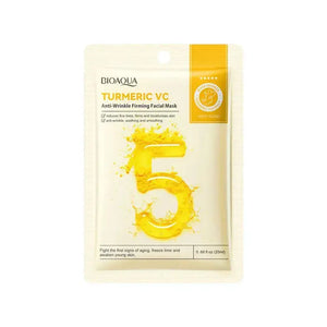 BIOAQUA Turmeric VC Anti-Wrinkle Mask