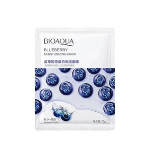 Bioaqua Blueberry Collagen Moisturizing Face Sheet Mask 25g