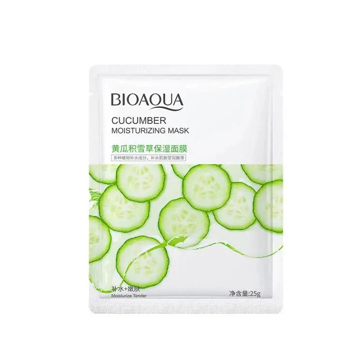 Bioaqua Cucumber Moisturizing Face Sheet Mask 25g