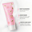 Bioaqua Peach Extract Amino Acid Cleanser 100g photo 2