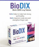 Biodix Hair, Skin & Nails Supplement Tablets 30s photo 3