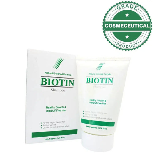 Biotin Shampoo Healthy Smooth and Dandruff Free Hair 100ml