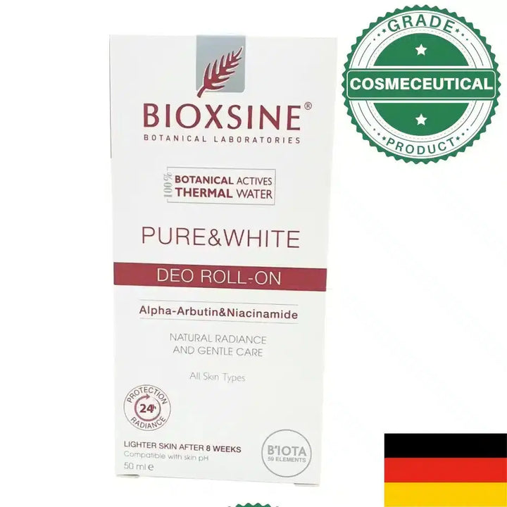 BIOXSINE PURE AND WHITE DEO ROLL-ON 50ml BIOXSINE BOTANICAL