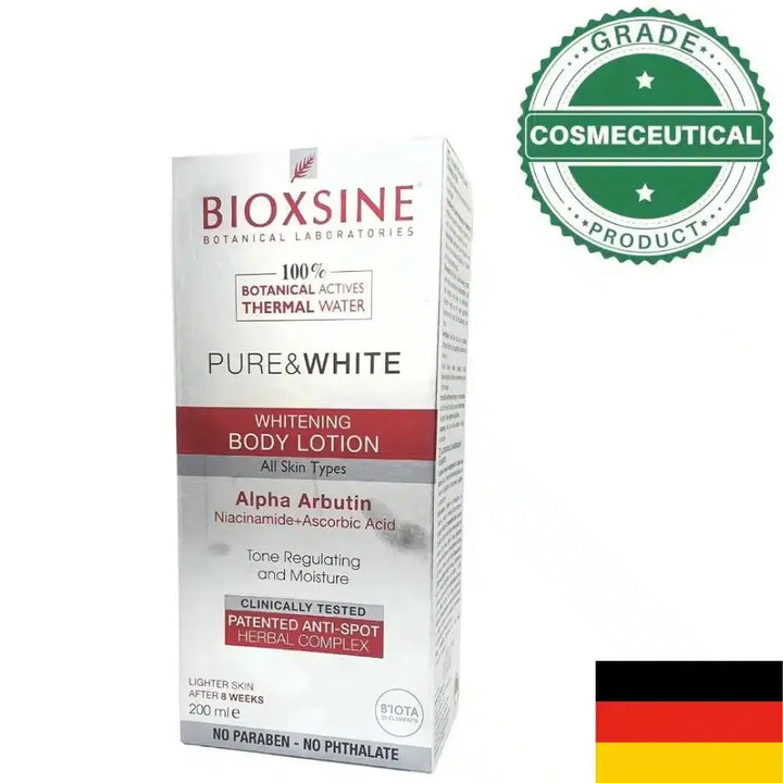BIOXSINE PURE AND WHITNING BODY LOTION 200ml BIOXSINE BOTANICAL