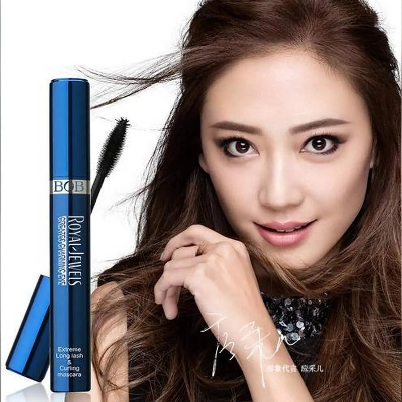 BOB Royal Jewels Blue Crystal Volume and Curled Waterproof Mascara