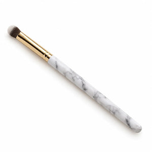 Marble-Handle Smudge Brush, Gold Ferrule