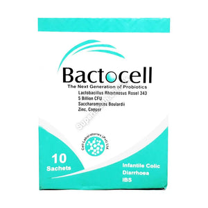 Bactocell Sachet 10s – Probiotic Supplement for Gut Health & Digestion