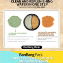 BIOAQUA Double Color Face Mask for Cleansing - BanBang Mud Mask 50g+50g photo 4