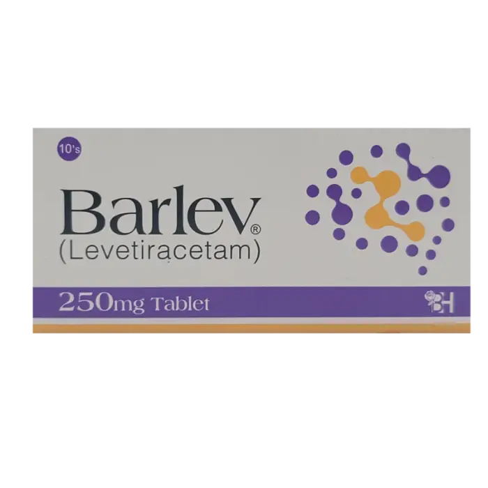Barlev 250mg Tablets — Levetiracetam 250mg AED by Barrett Hodgson Pakistan