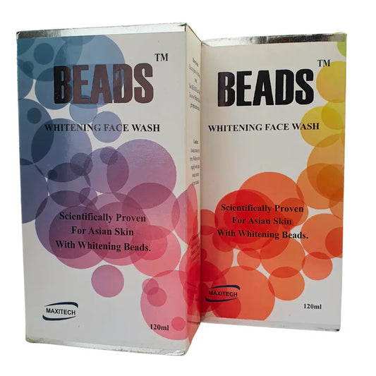 Beads Whitening Face Wash 120ml with Kojic Acid