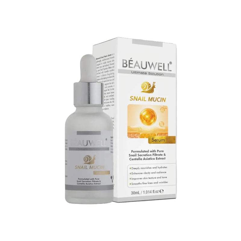 Beauwell Snail Mucin Hydrating & Repair Serum — Hydration & Plump Skin
