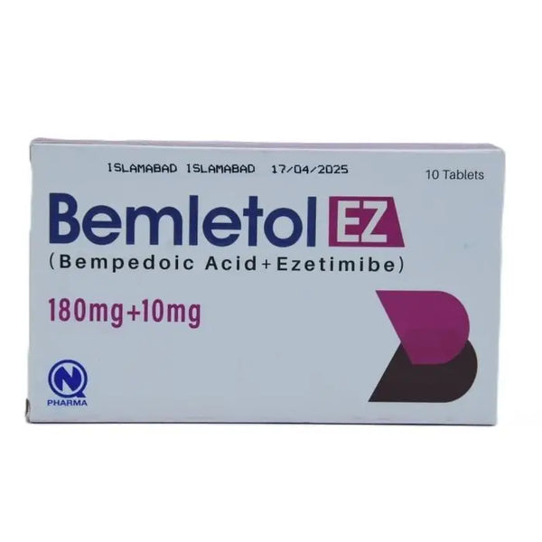 Bemletol Ez 180+10mg Tab