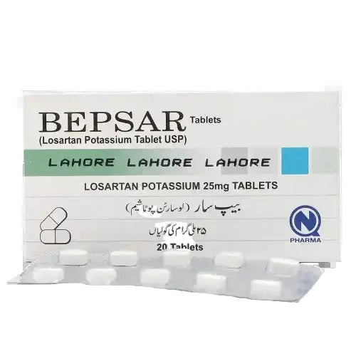 Bepsar 25mg Tablet
