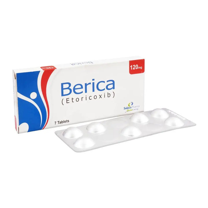 Berica 120mg Tablets 7s – Etoricoxib NSAID for Pain & Inflammation 02