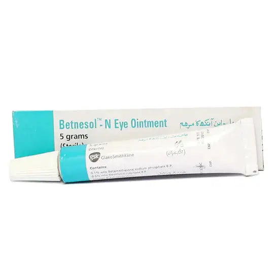 Betnesol-N Eye Ointment 5g – Eye Infection & Inflammation Relief