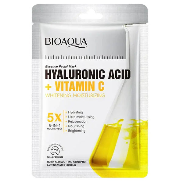BioAqua Hyaluronic Acid + Vitamin C Facial Mask