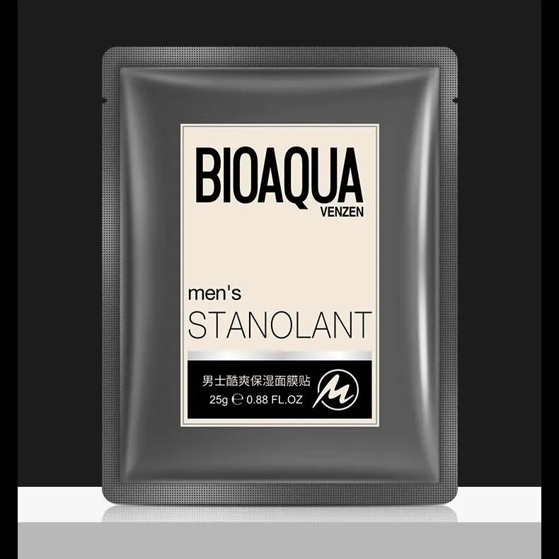 BIOAQUA Men's Cool Moisturizing Facial Sheet Mask 25g