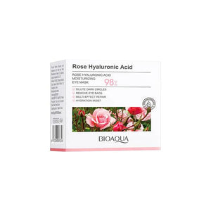 BIOAQUA Rose Hyaluronic Acid Moisturizing Eye Mask 30 Pairs 80g