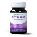 Biotin Plus 2500mcg Tablets 30s — Hair, Skin & Nail Supplement photo 1