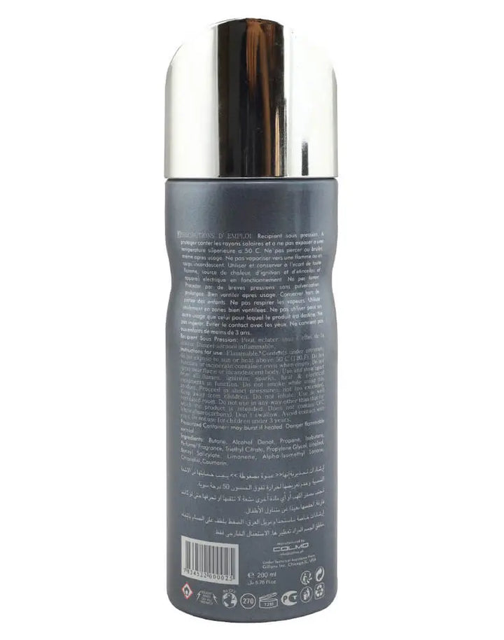 Body Spray Black Fog By Colmo COLMO