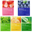 BIOAQUA Pack of 5 Fruits & Plants Extract Facial Sheet Mask - Assorted Variants (Sent at Random Based on Availability) photo 1