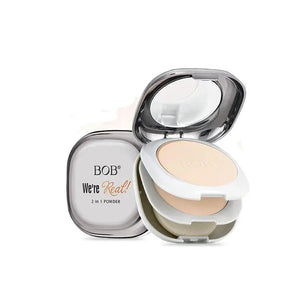 BOB We Are Real 2 in 1 Face Powder Matte