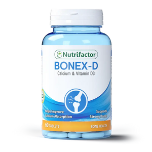 Bonex-D 60 Tablets – Calcium and Vitamin D Supplement for Bone Health