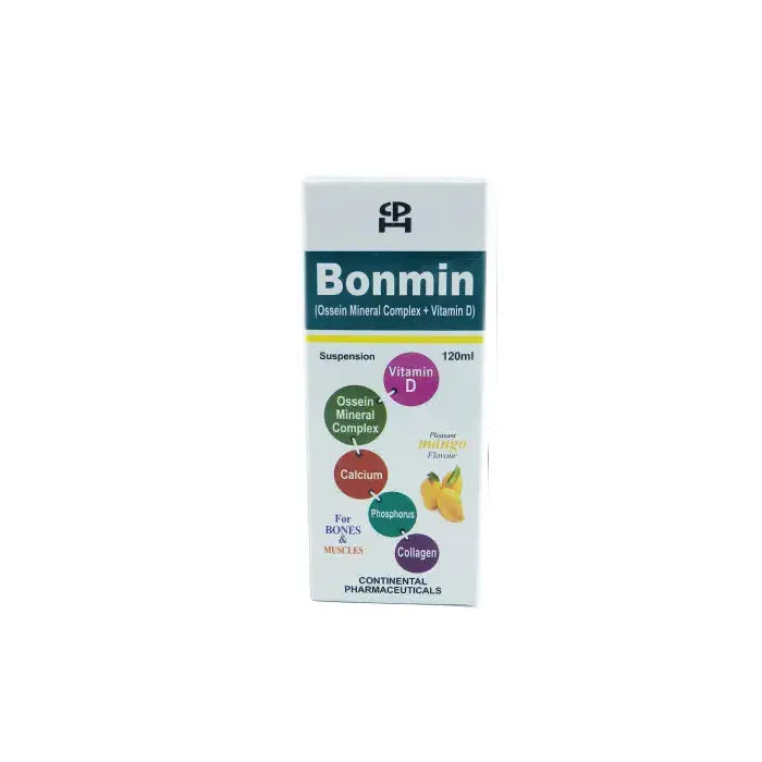 Bonmin Bonmin Syrup 120ml – Bone Health | Pakistan – Derma.pk