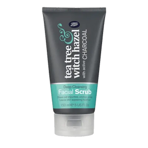 Boots Charcol Facial Wash Infused with Tea Tree & Witch Hazel - 150ml