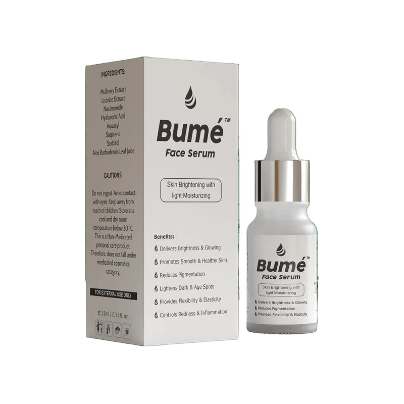 Bumé Face Serum for Skin Brightening & Pigmentation Control
