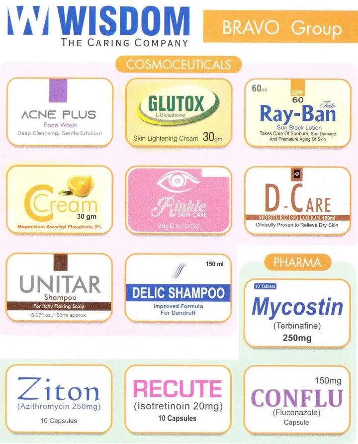 Glow More Cream in Pakistan | C-Cream for Skin Brightening Wisdom Pharma