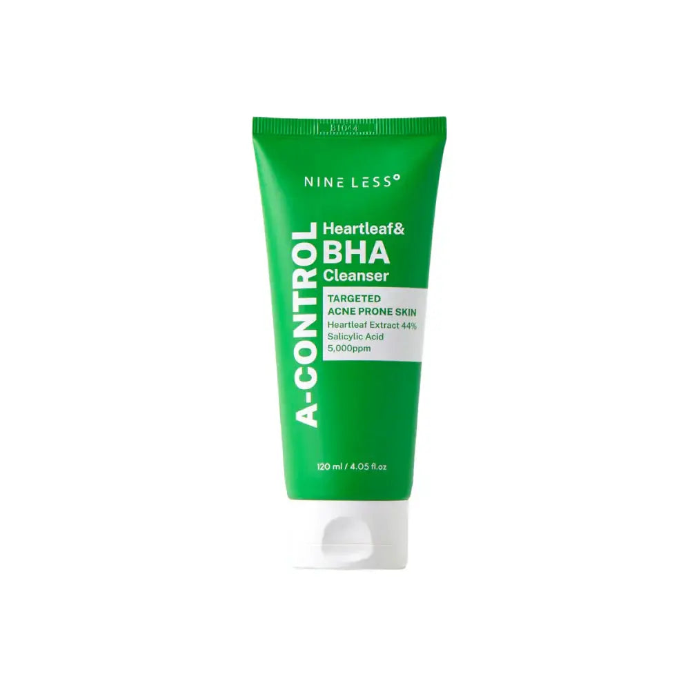 Nine less Nineless A-Control Heartleaf & BHA Foam Cleanser – front of packaging