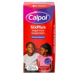 Calpol Six Plus Sugar-Free Suspension 100ml
