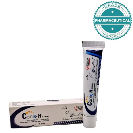 Canix-H Cream (Hydroconisone / Clotrimazole) 15gram