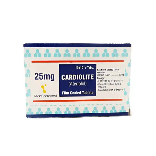Cardiolite Nebivolol 25mg Tablets 30s