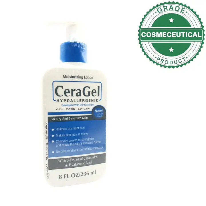 CERAGEL HYPOALLERGENIC MOISTURIZING LOTION