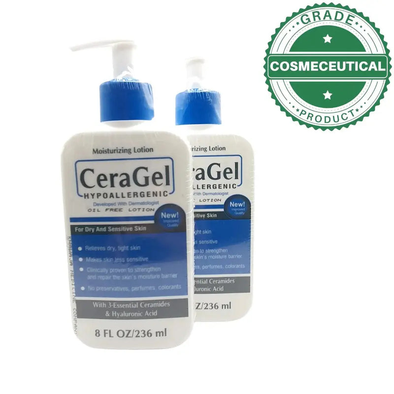 Ceragel Hypoallergenic Moisturizing Lotion 236ml