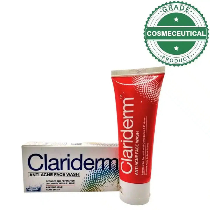 CLARIDERM ANTI ACNE FACE WASH 60ml Helix pharma