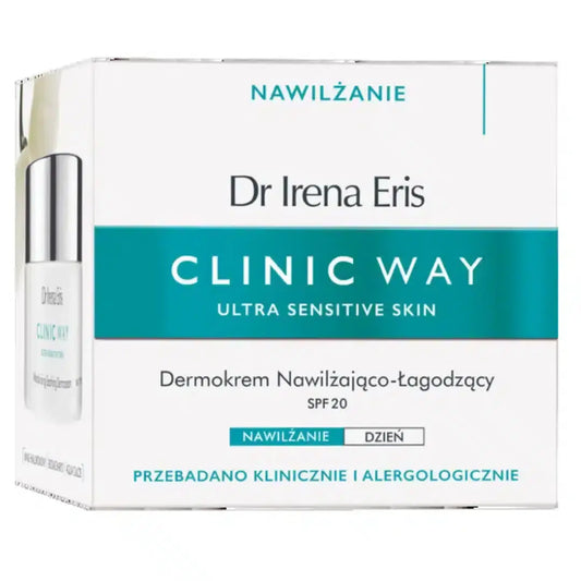 Clinic Way Moisturizing & Soothing Dermo Cream (50ml) - Rescue Dry, Sensitive Skin